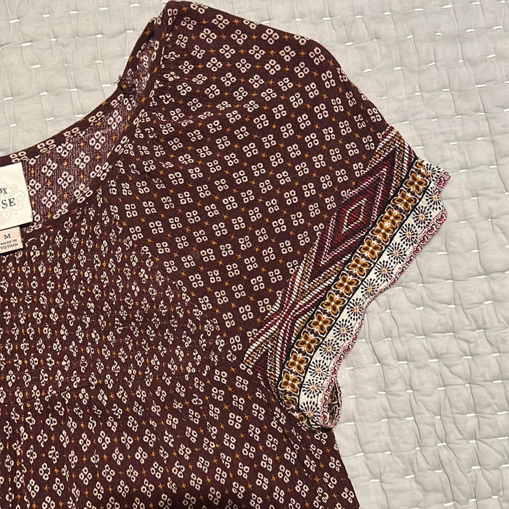Knox Rose Top Size Medium excellent used condition Boho - Picture 3 of 10